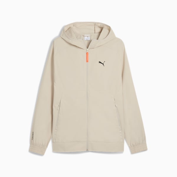 PUMATECH Men's Relaxed Track Jacket, Desert Dust, extralarge