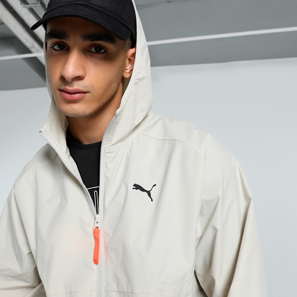 PUMATECH Men's Relaxed Fit Track Jacket, Desert Dust, extralarge-IND