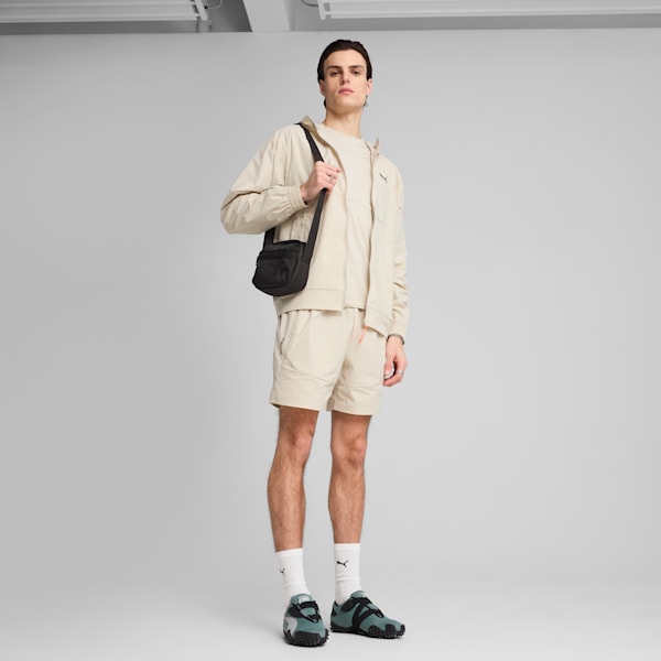 PUMATECH Men's Relaxed Track Jacket, Desert Dust, extralarge