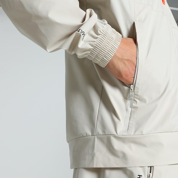 PUMATECH Men's Relaxed Fit Track Jacket, Desert Dust, extralarge-IND