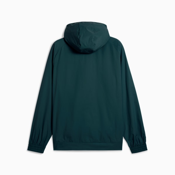 PUMATECH Men's Relaxed Track Jacket, Green Terrain, extralarge