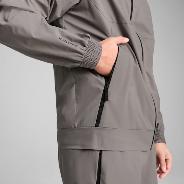 Chamarra holgada PUMATECH para hombre, Cast Iron, extralarge