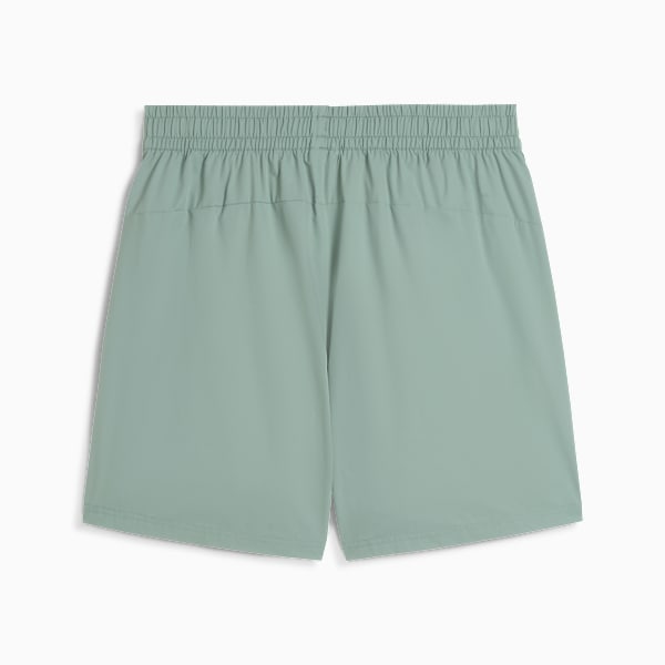 Shorts holgados PUMATECH 15cm para hombre, Green Moon, extralarge