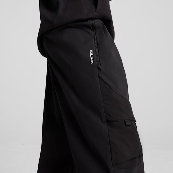Pants cargo PUMATECH para hombre, PUMA Black, extralarge