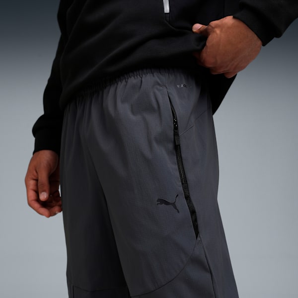 PUMATECH Men's Relaxed Fit Cargo Pants, Dusky Gray, extralarge-IND