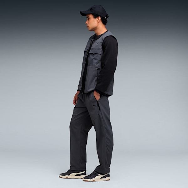 PUMATECH Men's Relaxed Fit Cargo Pants, Dusky Gray, extralarge-IND