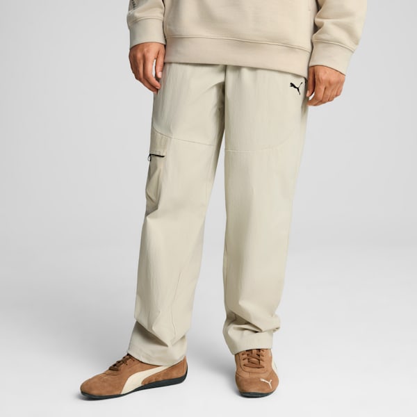 PUMATECH Men's Relaxed Cargo Pants, Desert Dust, extralarge