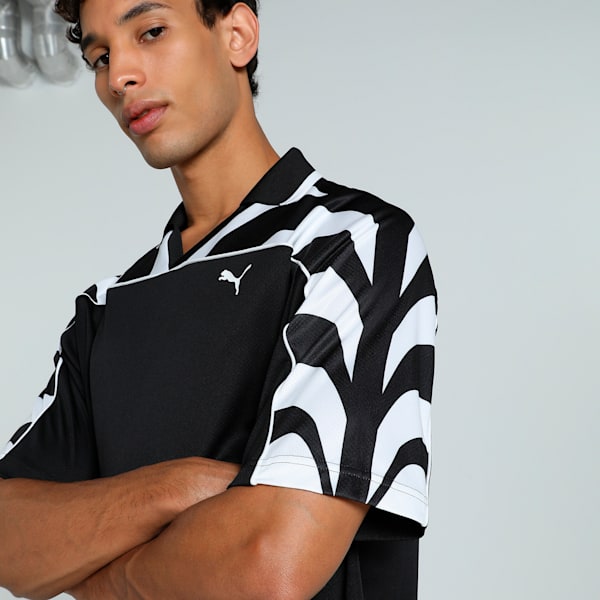 FUTURE ARCHIVE Relaxed Fit Football Jersey, PUMA Black, extralarge-IND