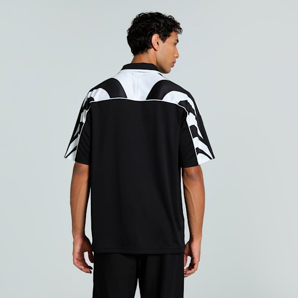 FUTURE ARCHIVE Relaxed Fit Football Jersey, PUMA Black, extralarge-IND