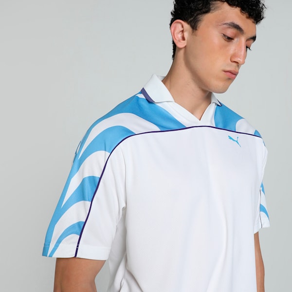 FUTURE ARCHIVE Relaxed Fit Football Jersey, PUMA White, extralarge-IND