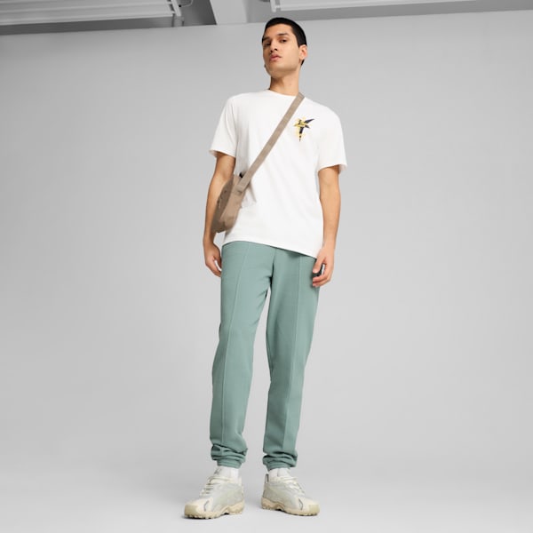 Road To Unity Men's Sweat Pants, Green Moon, extralarge-IND