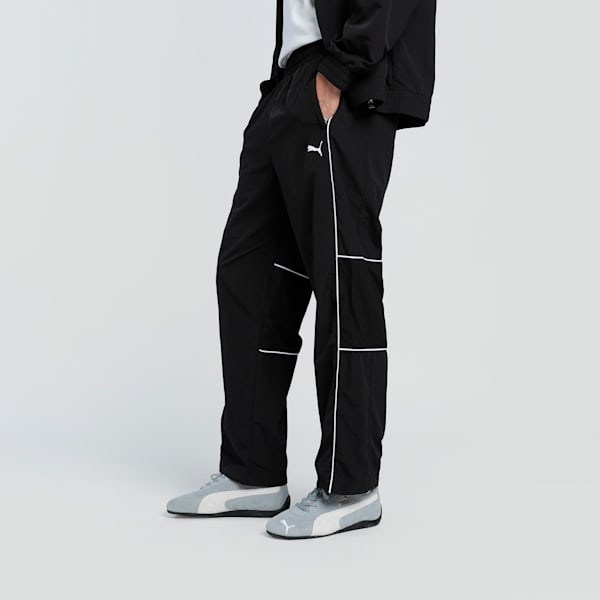 SDS Graphic Men's Relaxed Fit Track Pants, PUMA Black, extralarge-IND