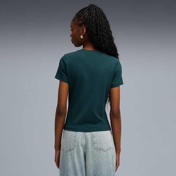 T-shirt ajusté Essentials Femme, Green Terrain, extralarge