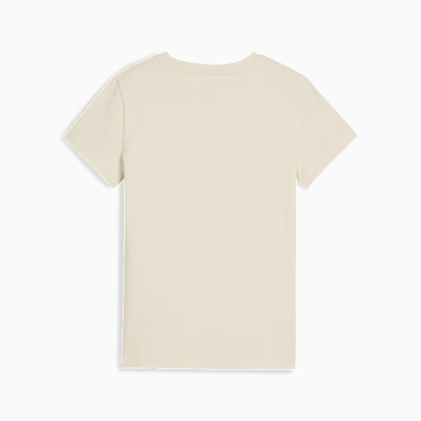 PUMA Wardrobe Essentials Women's Slim Tee, Alpine Snow, extralarge