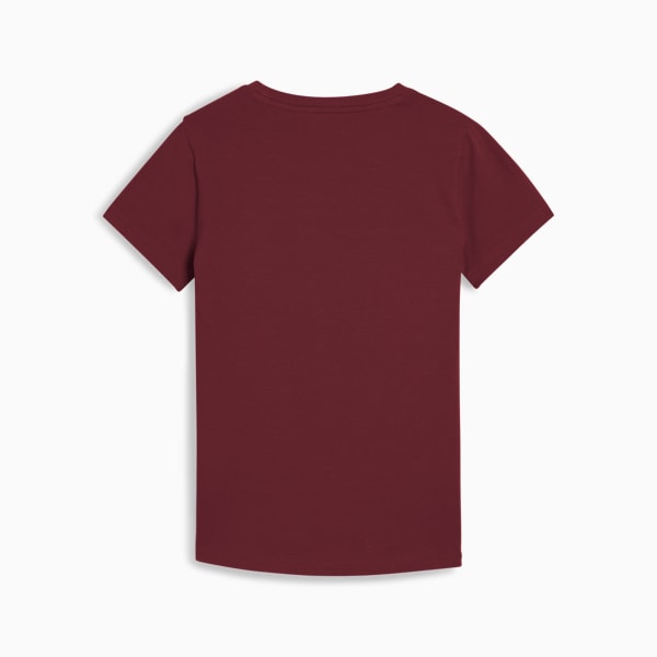 Playera semi-ajustada Essentials para mujer, Ruby Shimmer, extralarge