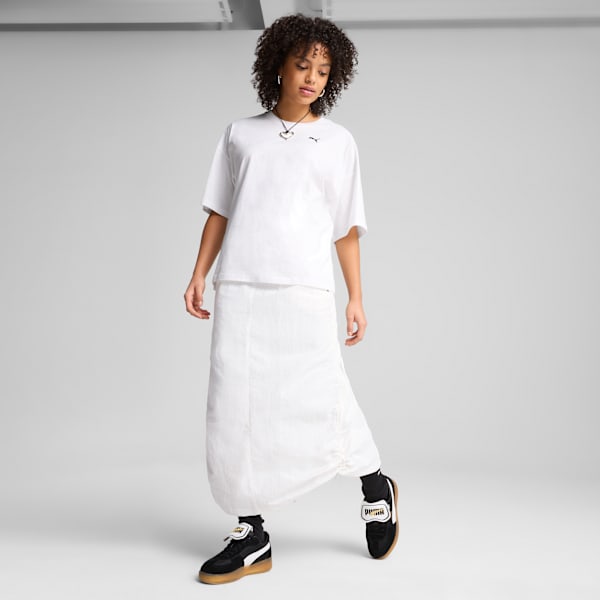 Playera oversize WARDROBE Essentials para hombre, PUMA White, extralarge