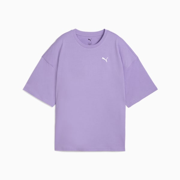 Playera oversize WARDROBE Essentials para hombre, Lavender Alert, extralarge