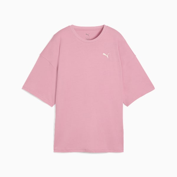 Playera oversize WARDROBE Essentials para hombre, Poised Pink, extralarge