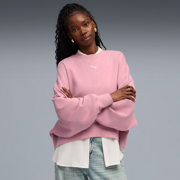 Sudadera WARDROBE Essentials para hombre, Poised Pink, extralarge
