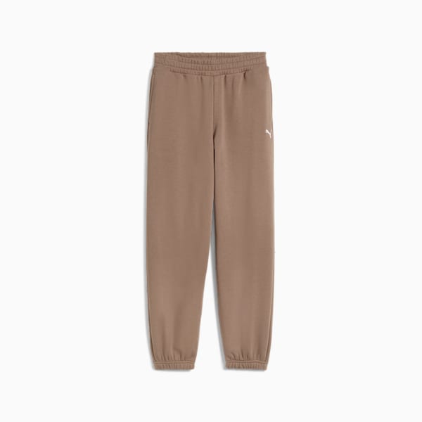 Wardrobe Essentials Women's Relaxed Sweatpants, Totally Taupe, extralarge