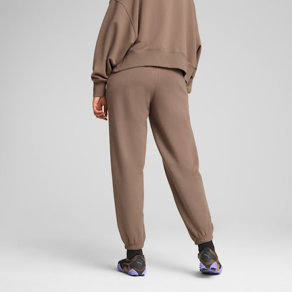 Wardrobe Essentials Women's Relaxed Sweatpants, Totally Taupe, extralarge