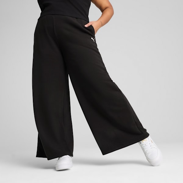 Wardrobe Essentials Sweatpants Women, PUMA Black, extralarge