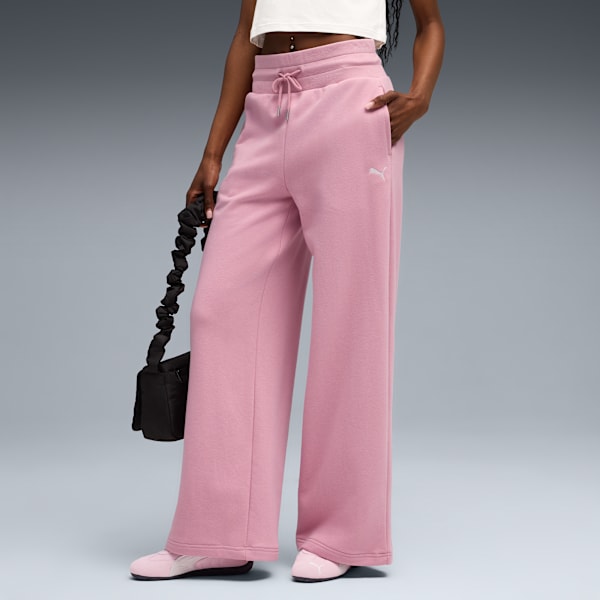 Shorts anchos WARDROBE Essentials para mujer, Poised Pink, extralarge