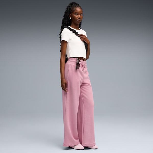 Shorts anchos WARDROBE Essentials para mujer, Poised Pink, extralarge
