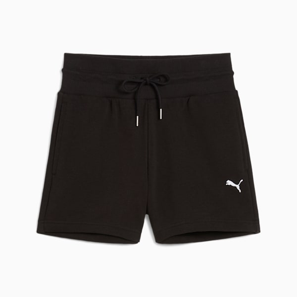 Shorts para mujer 4 pulgadas Wardrobe Essentials, PUMA Black, extralarge
