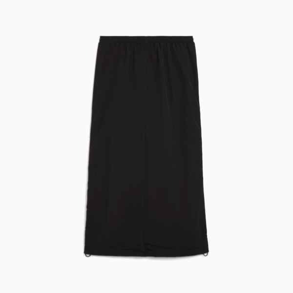 Jupe longue tissée WARDROBE ESSENTIALS Femme, PUMA Black, extralarge