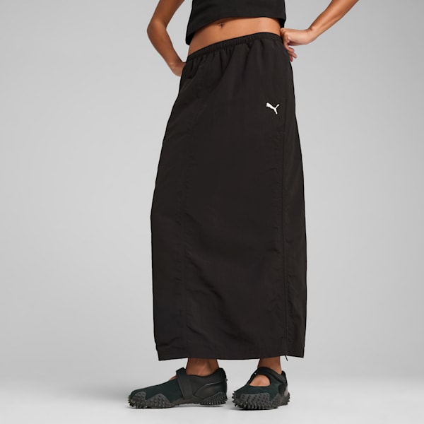 Playera corta WARDROBE Essentials para mujer, PUMA Black, extralarge