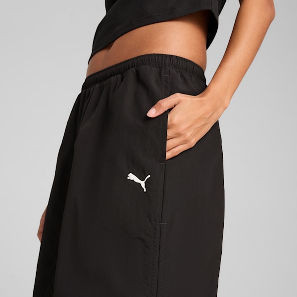 Playera corta WARDROBE Essentials para mujer, PUMA Black, extralarge