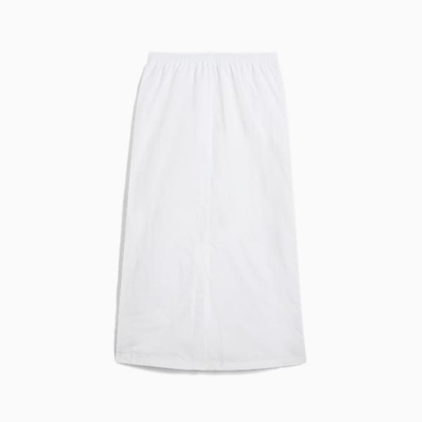 Jupe longue tissée WARDROBE ESSENTIALS Femme, PUMA White, extralarge