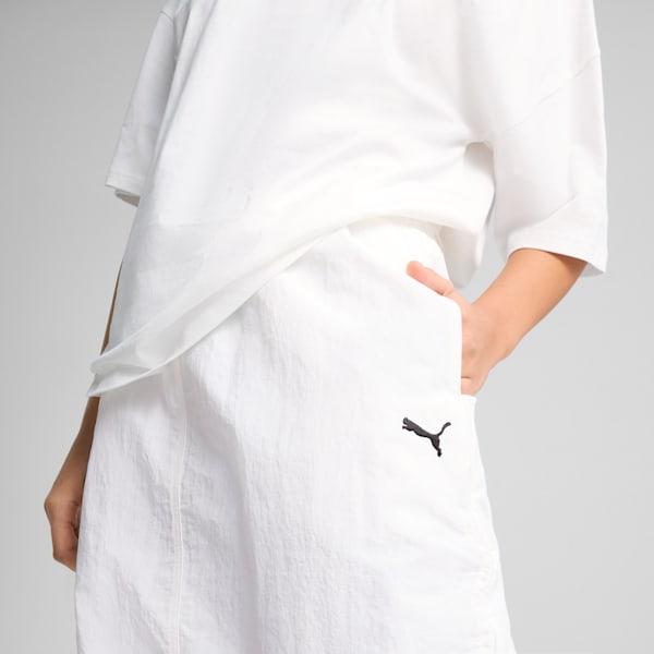 Jupe longue tissée WARDROBE ESSENTIALS Femme, PUMA White, extralarge