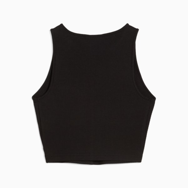Playera corta WARDROBE Essentials para mujer, PUMA Black, extralarge