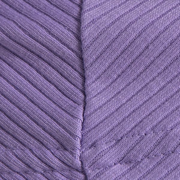 WARDROBE Essentials Women's Ribbed Crop Top, Lavender Alert, extralarge-IND