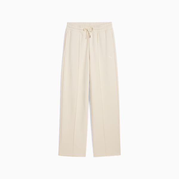 Wardrobe Essentials Women's Straight Pintuck Pants, Alpine Snow, extralarge