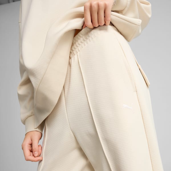 Shorts rectos WARDROBE Essentials para mujer, Alpine Snow, extralarge