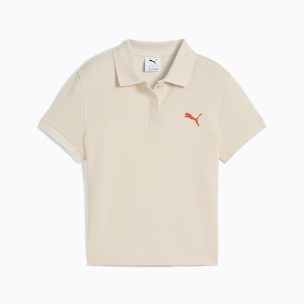 Playera oversize PREMIUM Essentials para mujer, Alpine Snow, extralarge