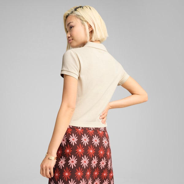 Premium Essentials Women's Polo, Alpine Snow, extralarge