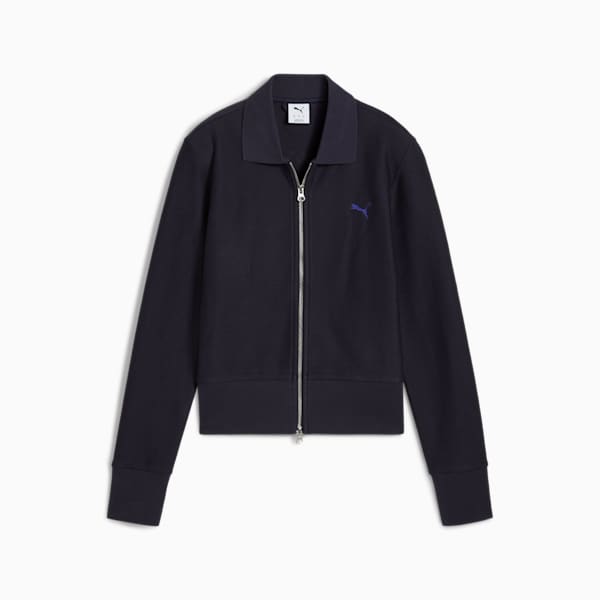 Premium Essentials Women's Knitted Cardigan, New Navy, extralarge