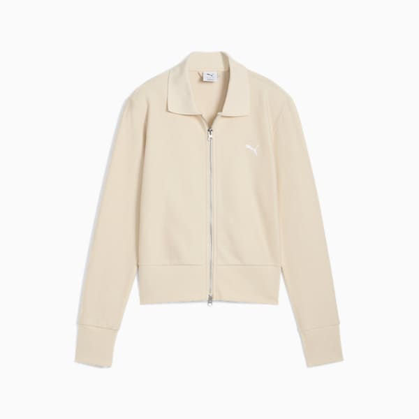 PREMIUM Women's Knitted Cardigan, Alpine Snow, extralarge-IND