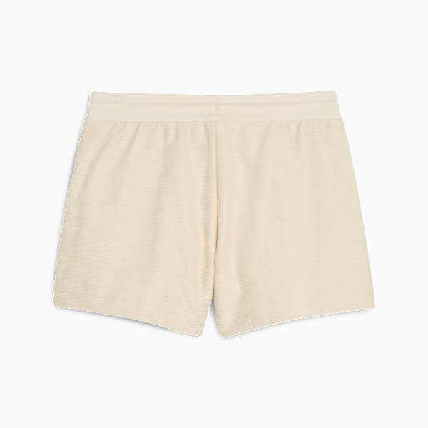 Shorts anchos Premium Essentials Jacquard 10cm para mujer, Alpine Snow, extralarge
