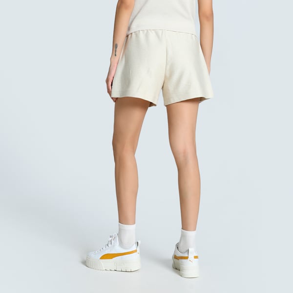 PREMIUM Women's A-Line Jacquard 4'' Shorts, Alpine Snow, extralarge-IND