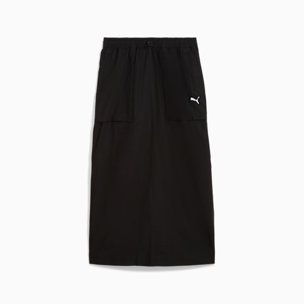 Maxifalda FUTURE.PUMA.ARCHIVE Zip-Off para mujer, PUMA Black, extralarge
