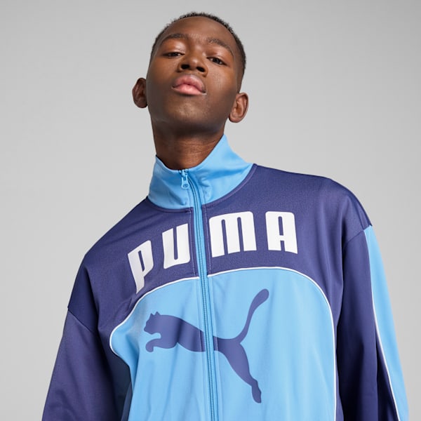 FUTURE ARCHIVE Relaxed Fit Jacket, Team Light Blue-Blue Crystal, extralarge-IND