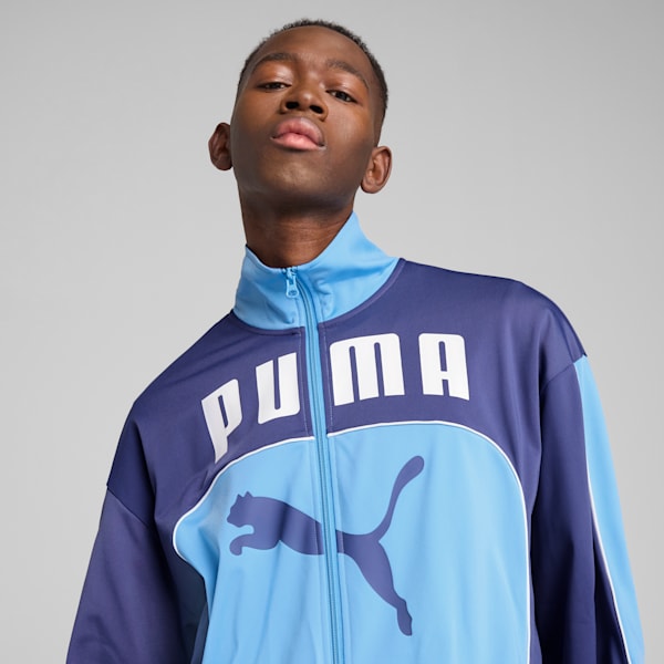 FUTURE ARCHIVE Men's Jacket, Team Light Blue-Blue Crystal, extralarge