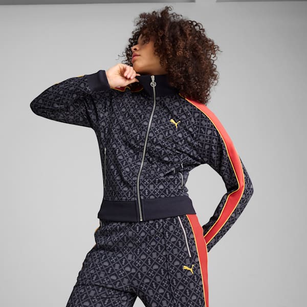 Veste de course ROAD TO UNITY T7 Femme, New Navy-AOP, extralarge