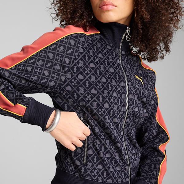 Veste de course ROAD TO UNITY T7 Femme, New Navy-AOP, extralarge