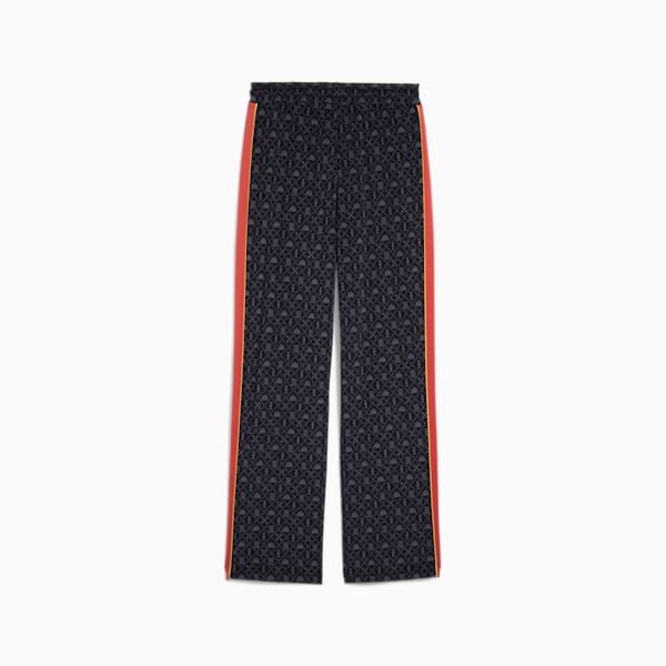 Pants recto para mujer ROAD TO UNITY, New Navy-AOP, extralarge